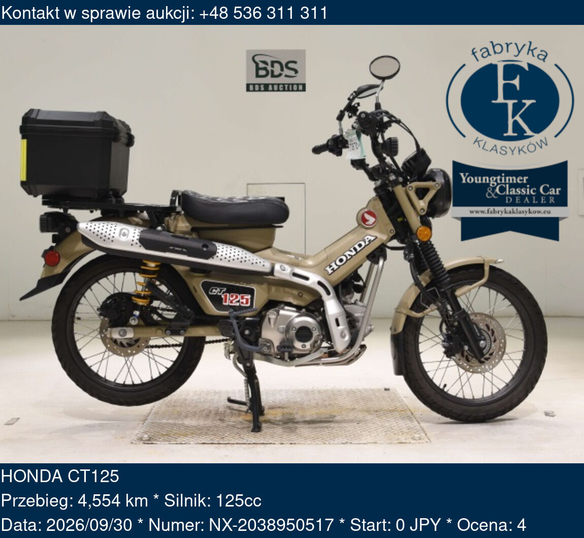 HONDA CT125  - zdjęcie 2