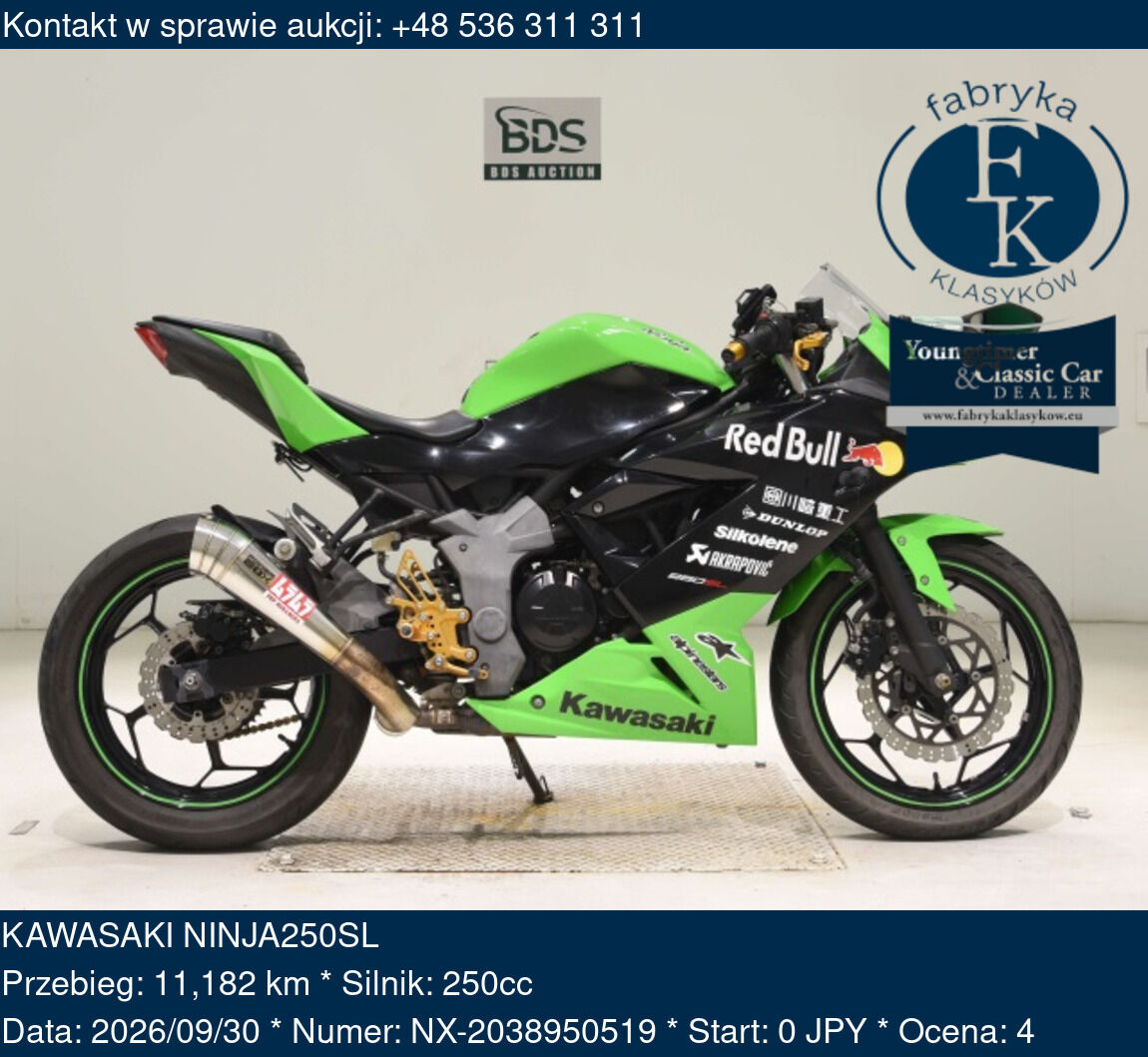 KAWASAKI NINJA250SL  - zdjęcie 2