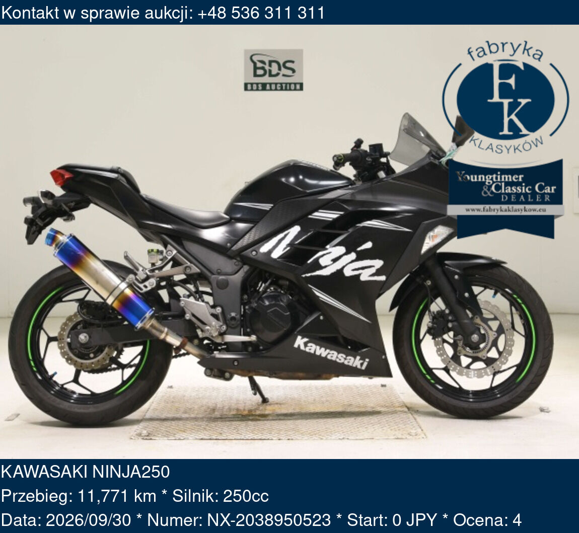 KAWASAKI NINJA250  - zdjęcie 2