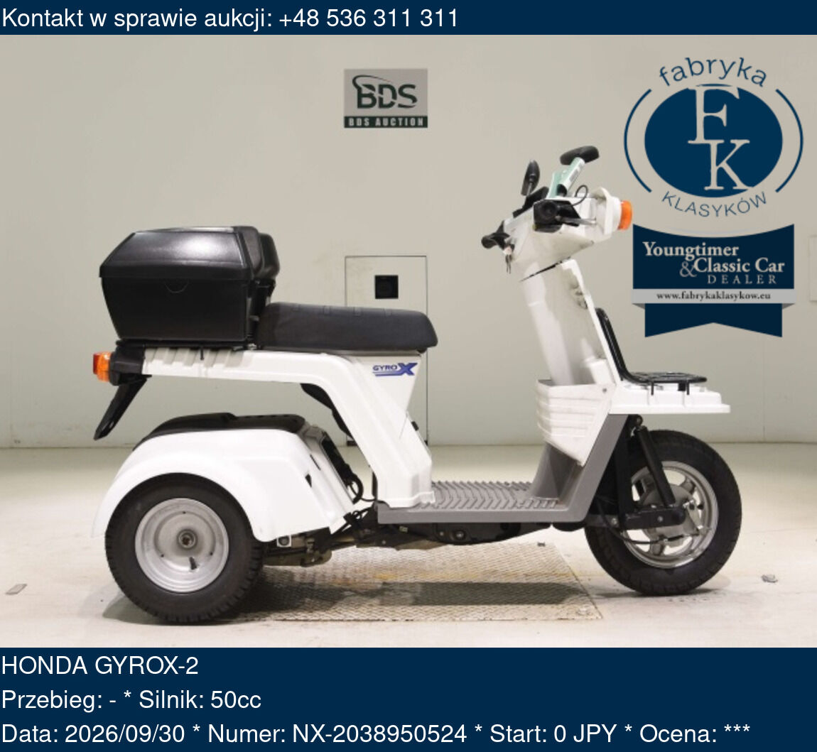 HONDA GYROX-2  - zdjęcie 2
