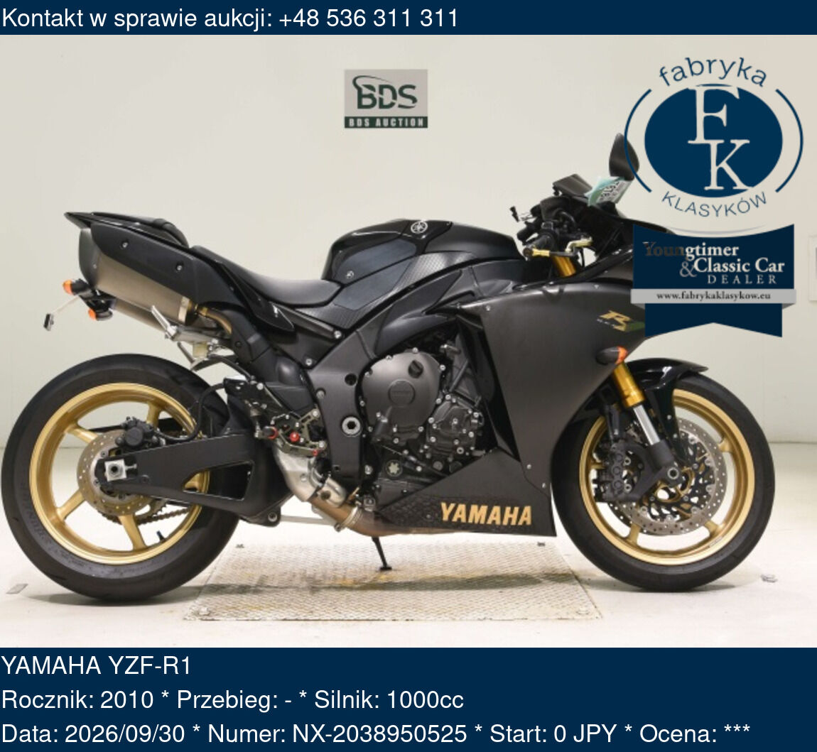 YAMAHA YZF-R1 2010 - zdjęcie 2