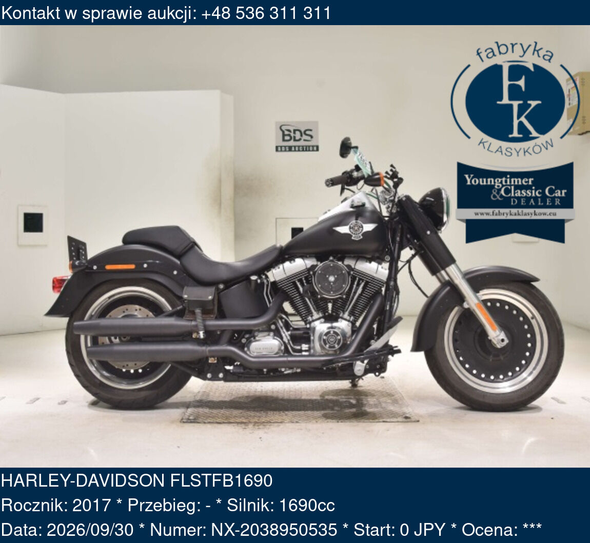 HARLEY-DAVIDSON FLSTFB1690 2017 - zdjęcie 2