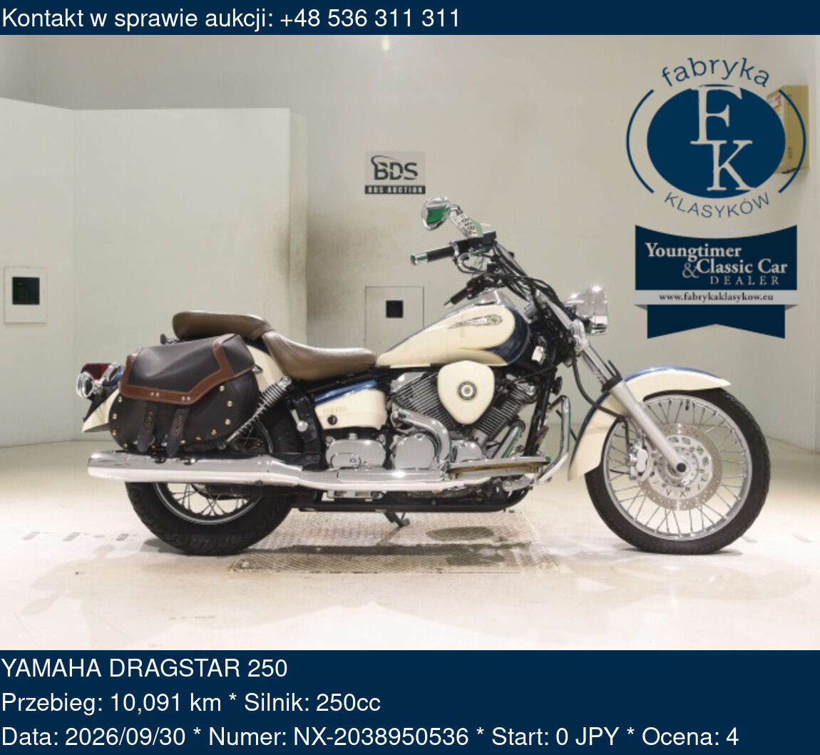 YAMAHA DRAGSTAR 250  - zdjęcie 2