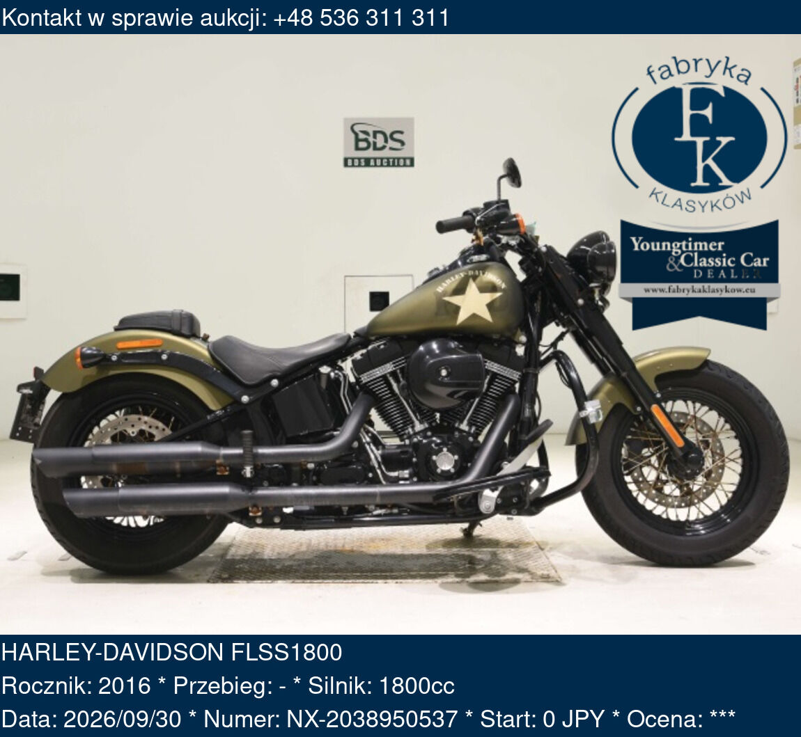 HARLEY-DAVIDSON FLSS1800 2016 - zdjęcie 2