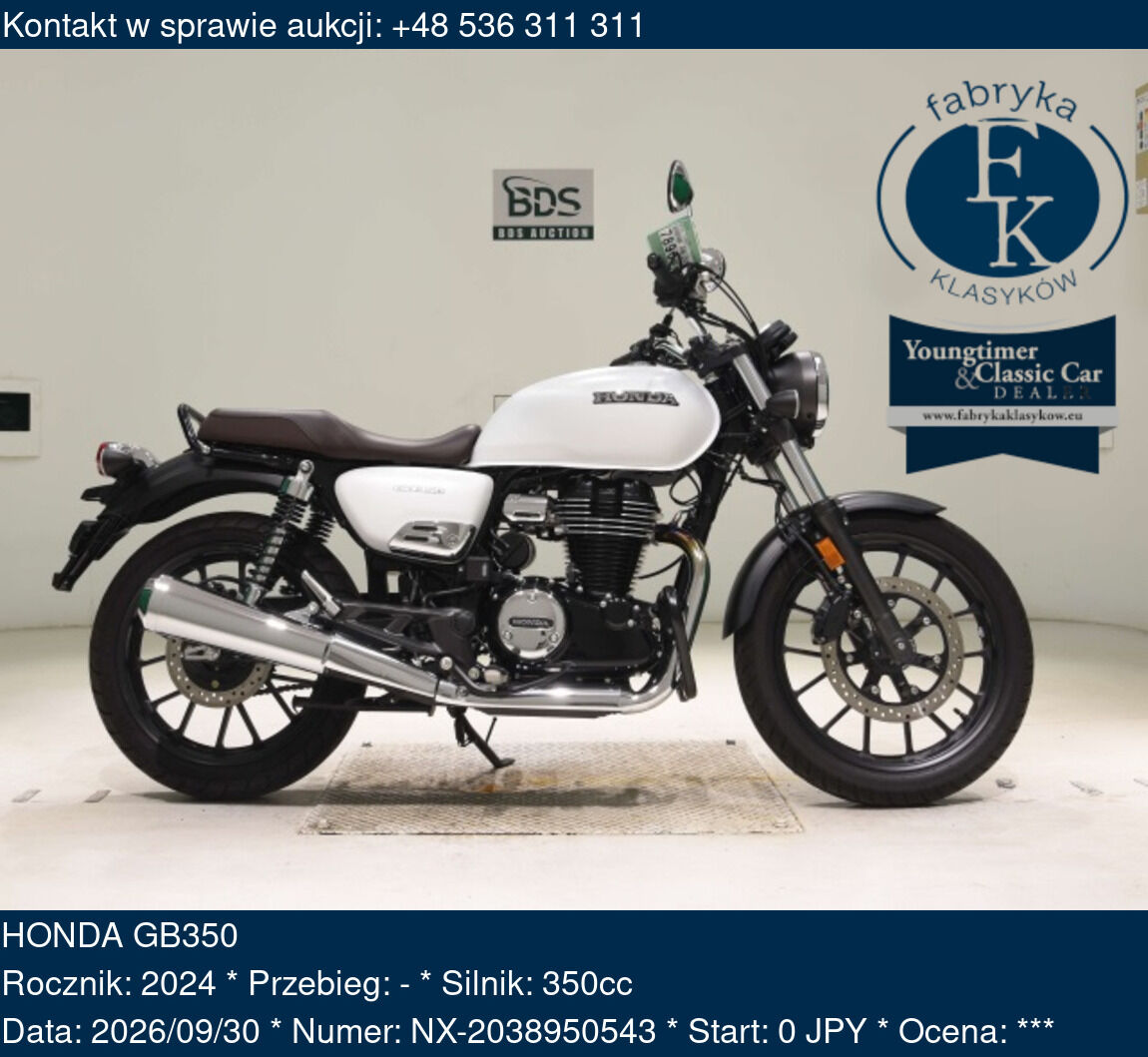 HONDA GB350 2024 - zdjęcie 2