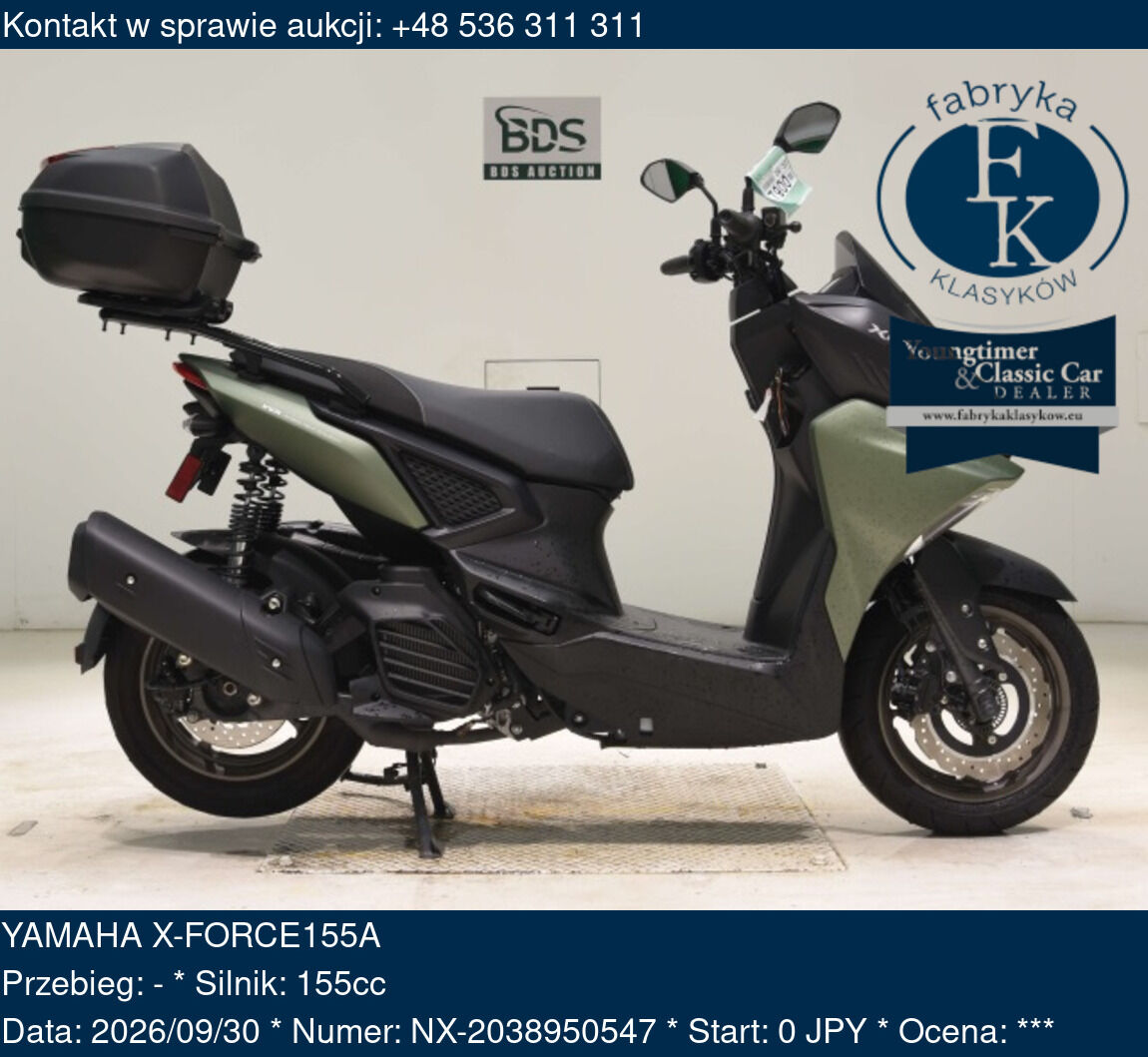 YAMAHA X-FORCE155A  - zdjęcie 2