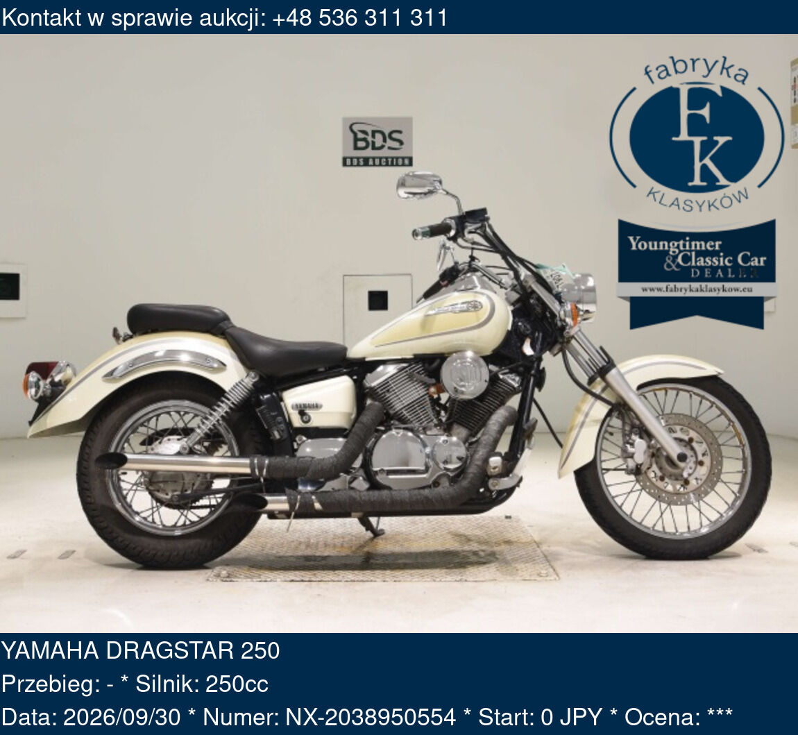 YAMAHA DRAGSTAR 250  - zdjęcie 2