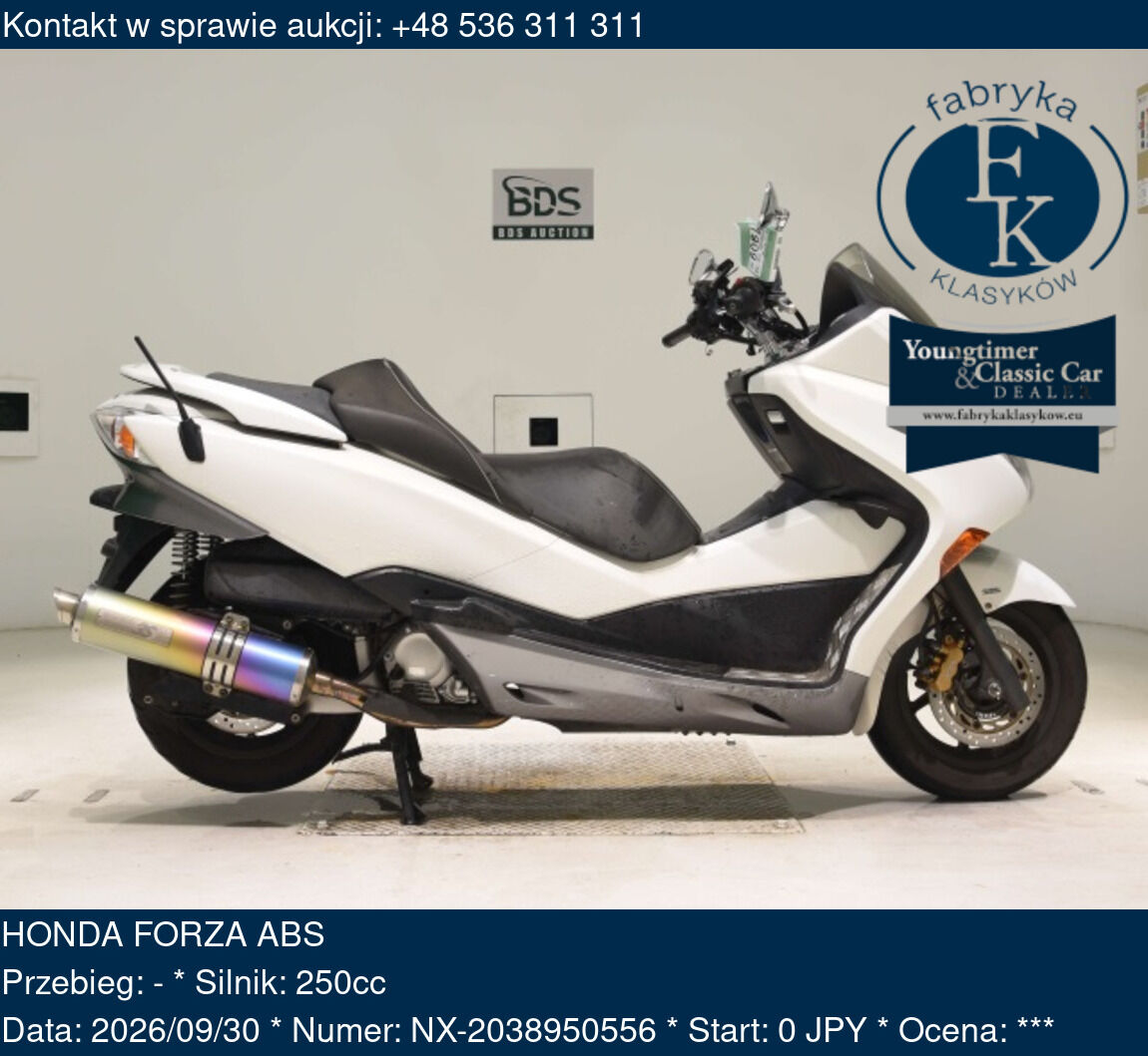 HONDA FORZA ABS  - zdjęcie 2