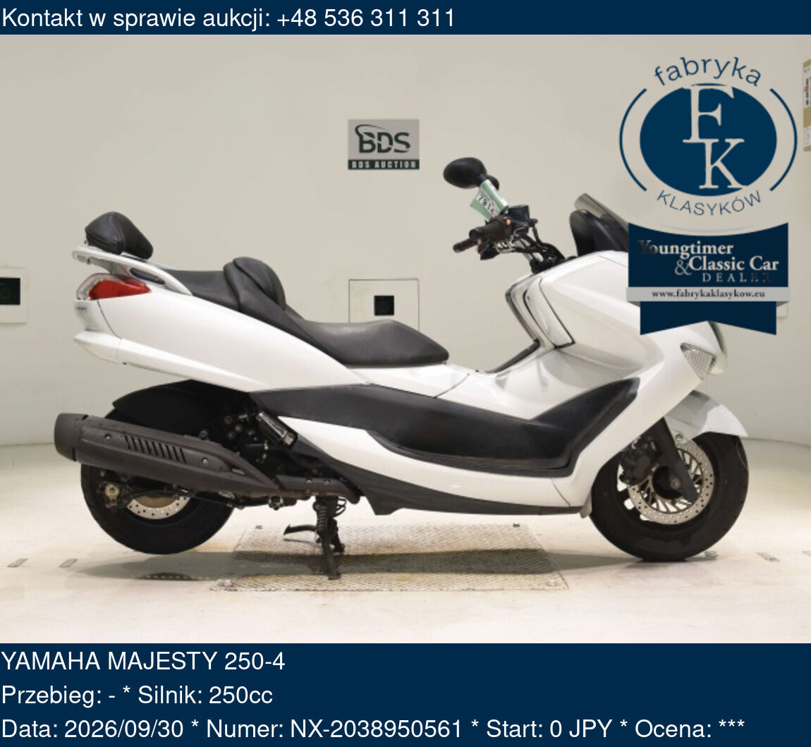 YAMAHA MAJESTY 250-4  - zdjęcie 2