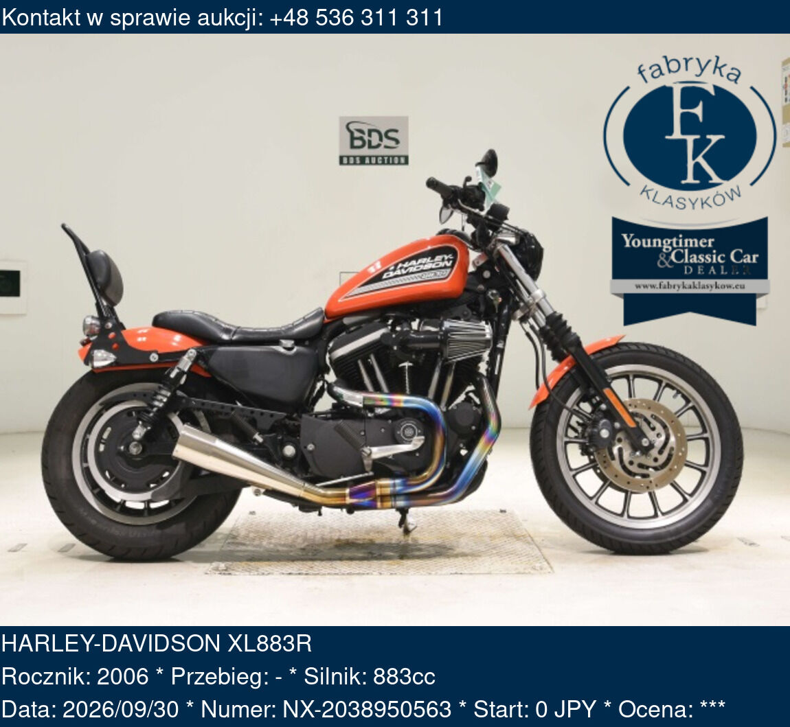 HARLEY-DAVIDSON XL883R 2006 - zdjęcie 2