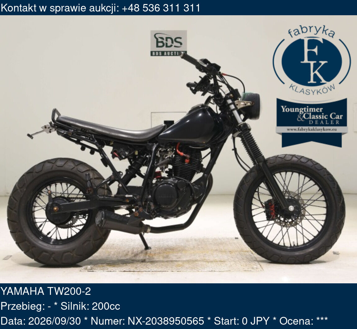 YAMAHA TW200-2 - zdjęcie 2