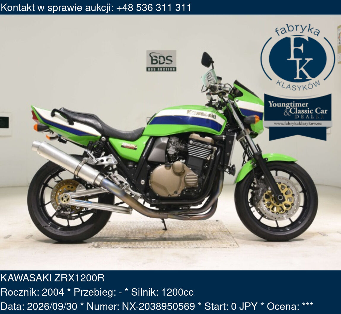 KAWASAKI ZRX1200R 2004 - zdjęcie 2