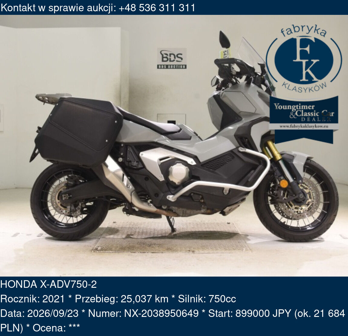 HONDA X-ADV750-2 2021 - zdjęcie 2