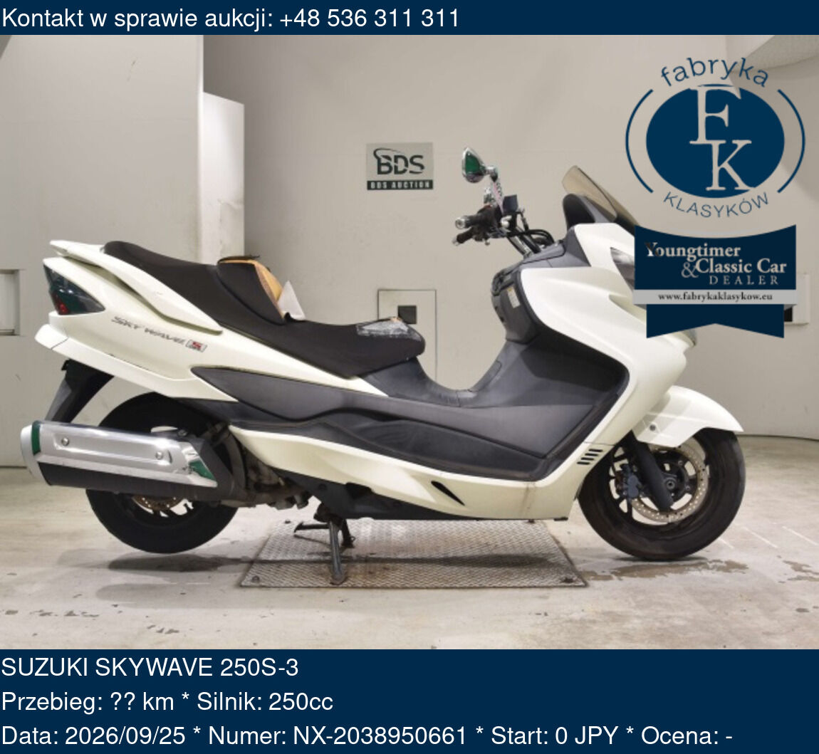 SUZUKI SKYWAVE 250S-3  - zdjęcie 2