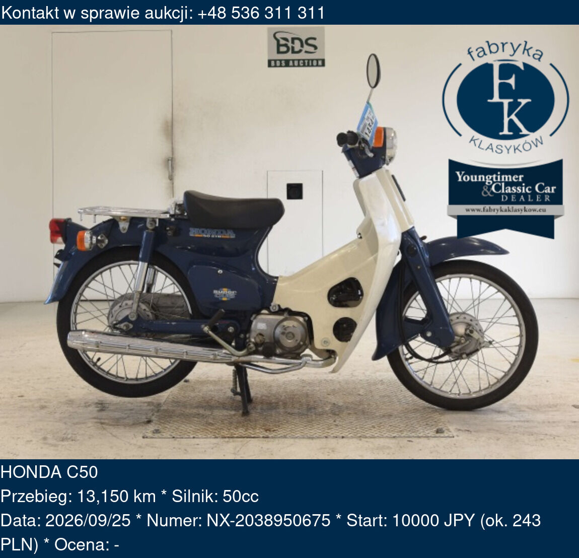 HONDA C50  - zdjęcie 2