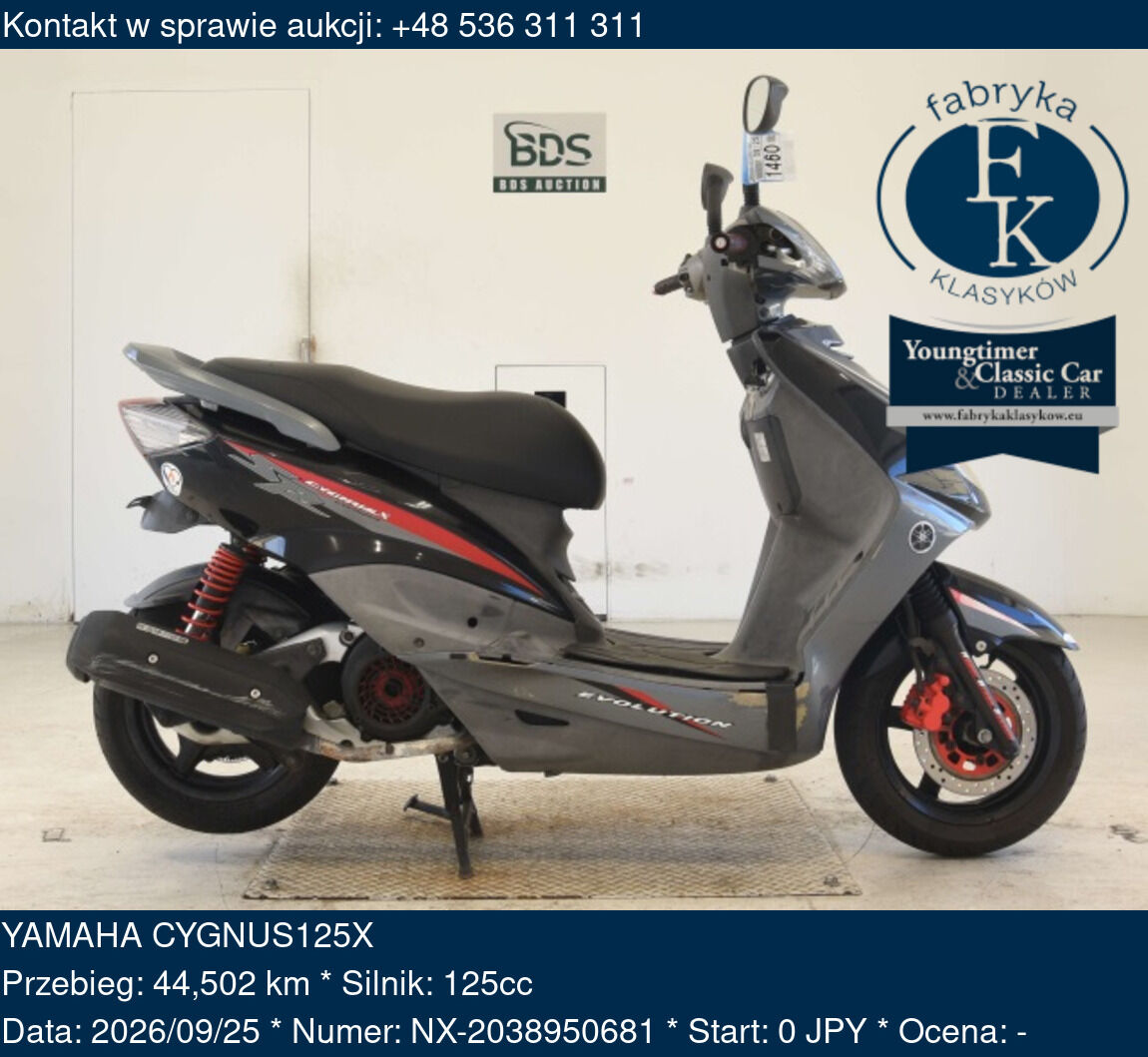 YAMAHA CYGNUS125X - zdjęcie 2