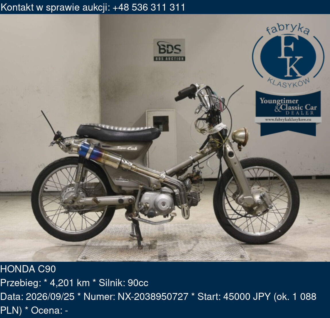 HONDA C90  - zdjęcie 2