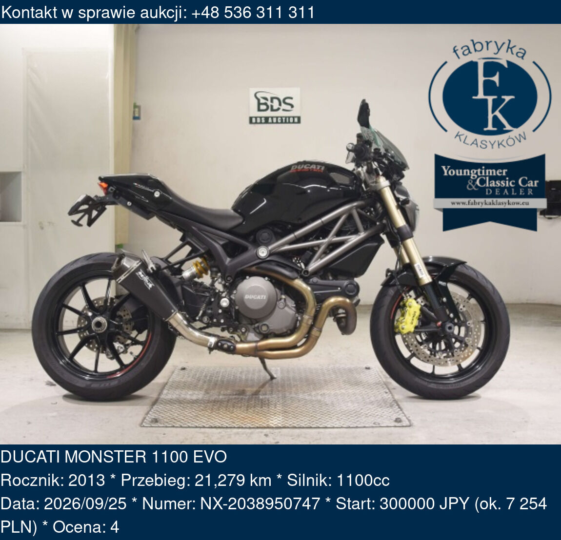 DUCATI MONSTER 1100 EVO 2013 - zdjęcie 2