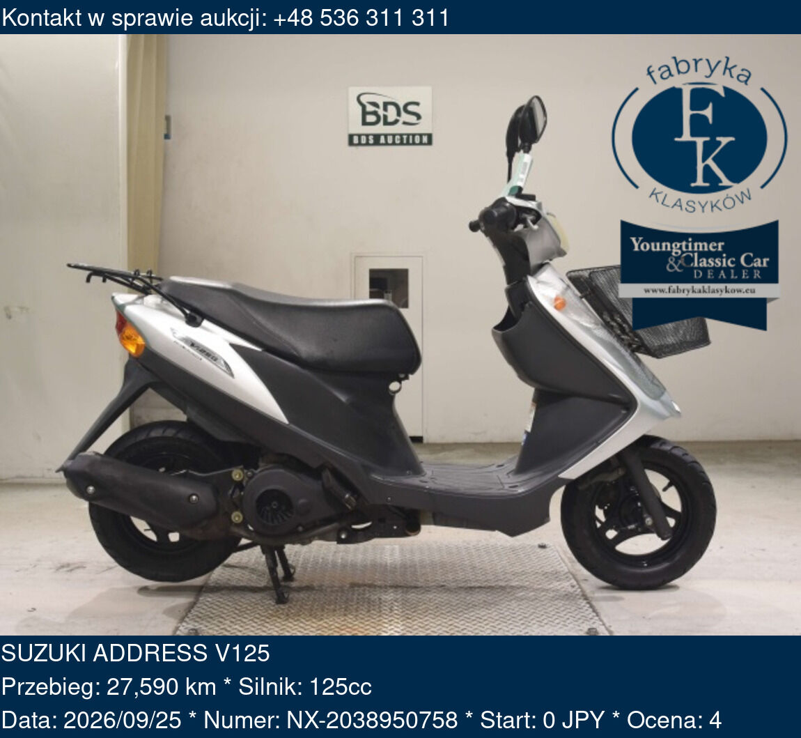 SUZUKI ADDRESS V125  - zdjęcie 2