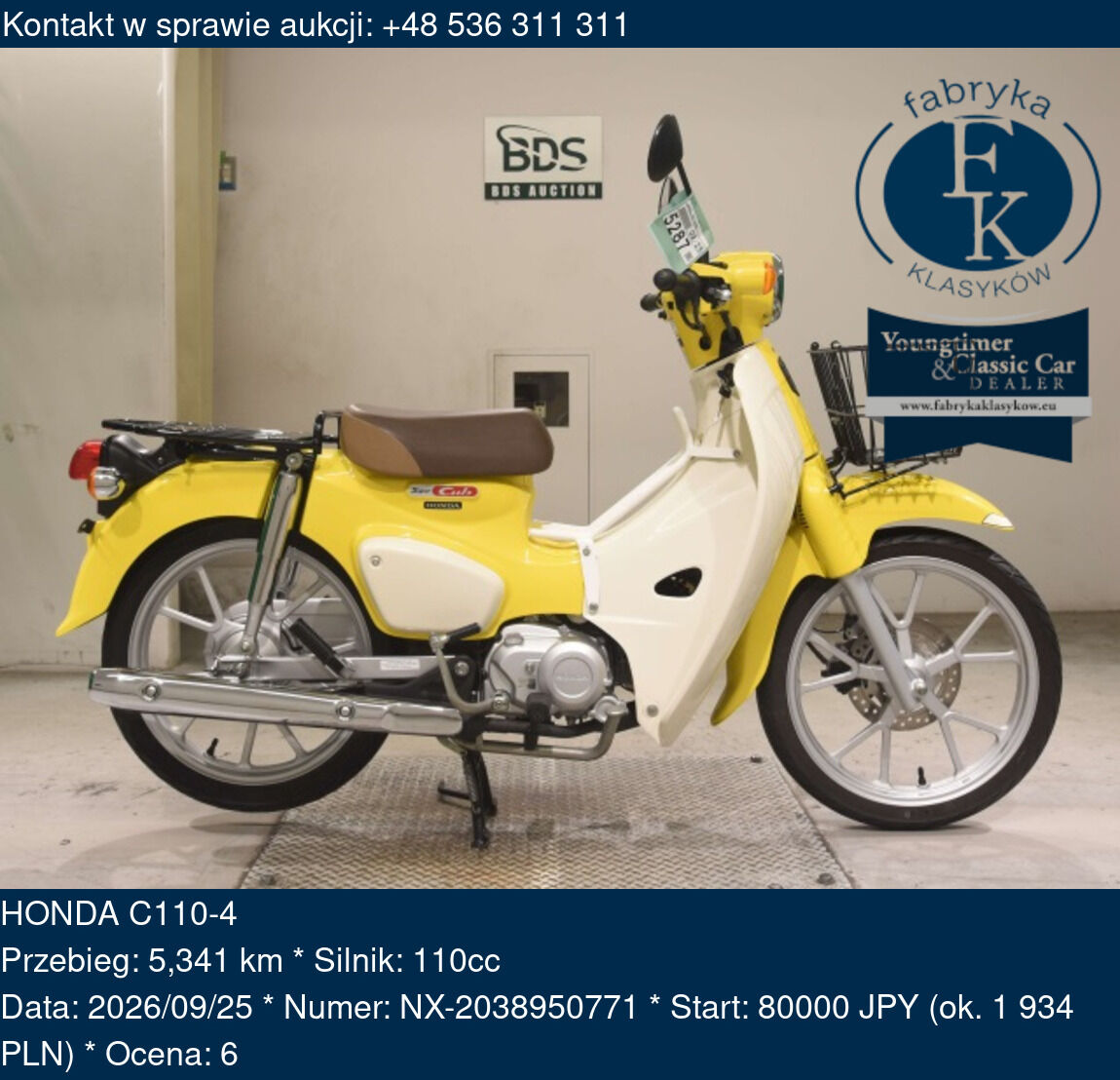 HONDA C110-4  - zdjęcie 2