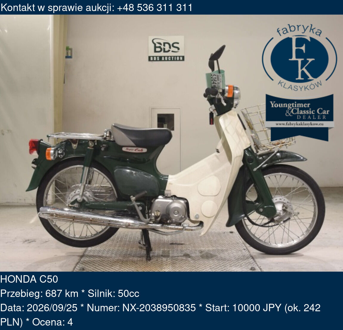 HONDA C50  - zdjęcie 2