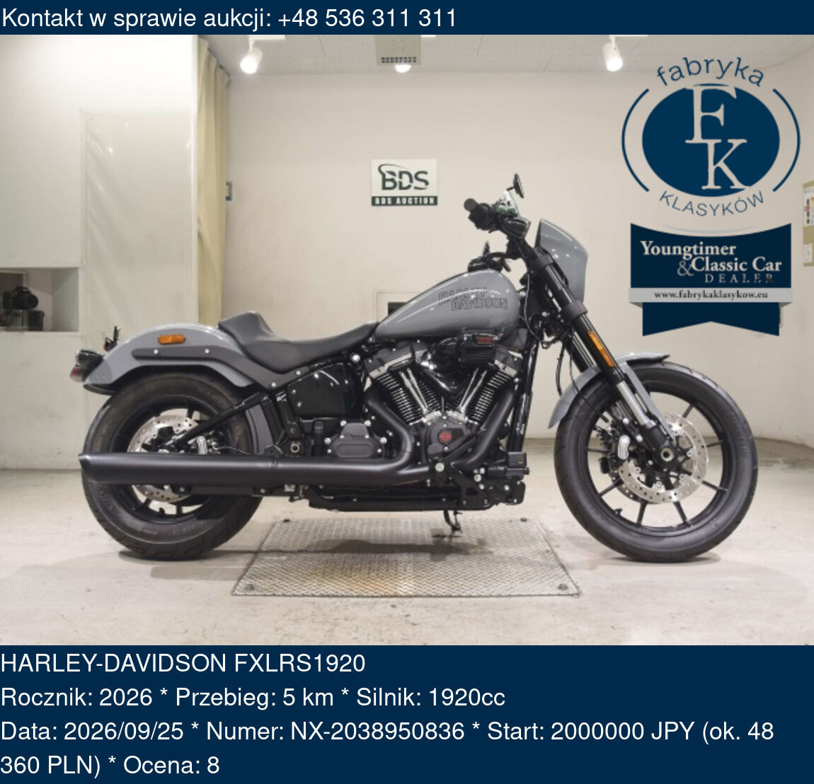 HARLEY-DAVIDSON FXLRS1920 2026 - zdjęcie 2
