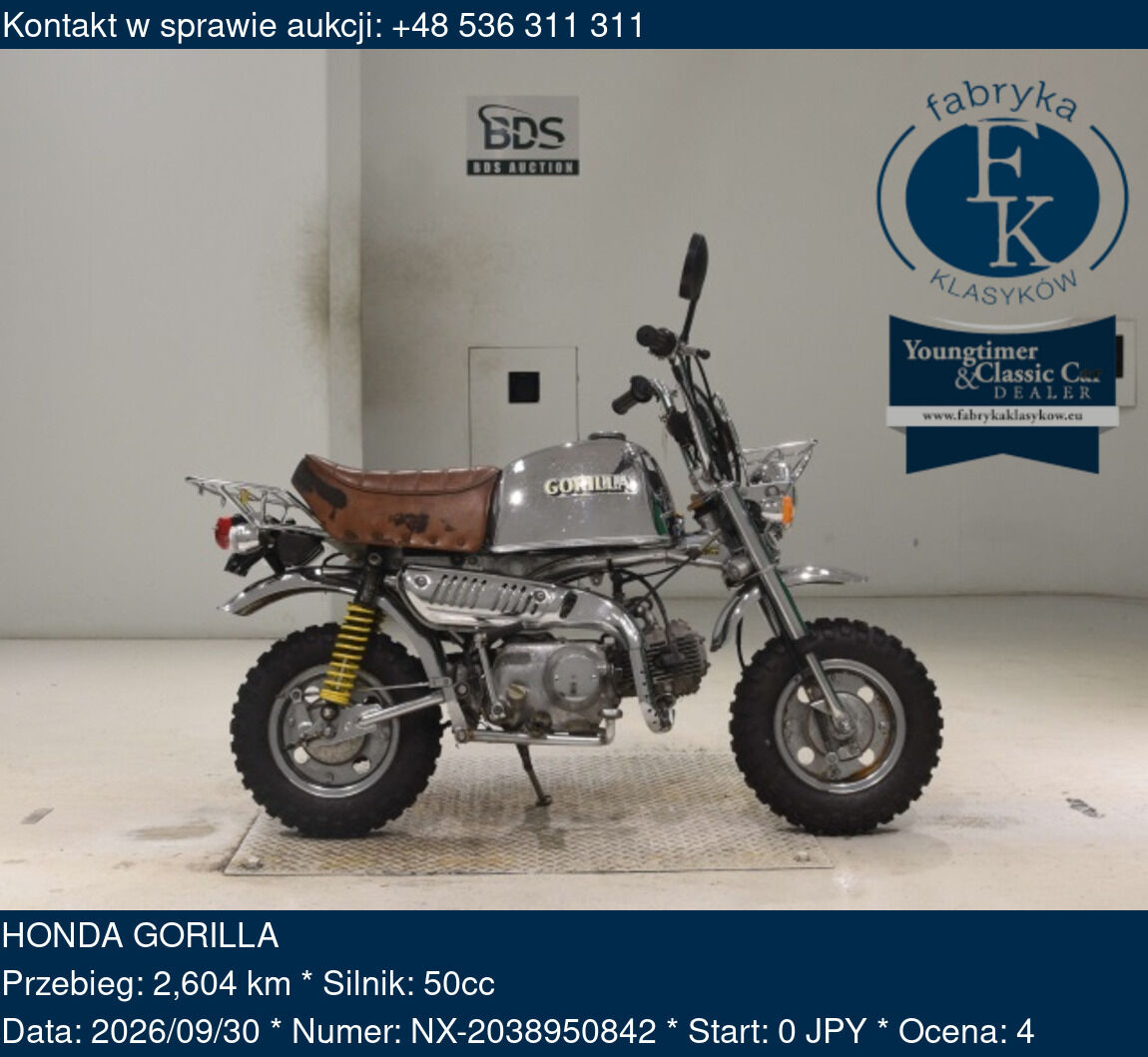 HONDA GORILLA - zdjęcie 2