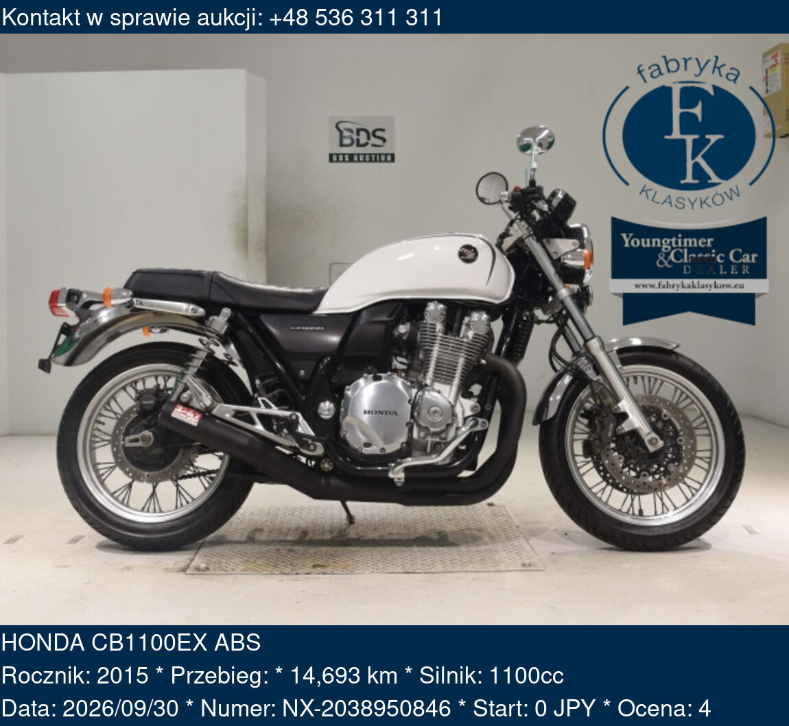 HONDA CB1100EX ABS 2015 - zdjęcie 2