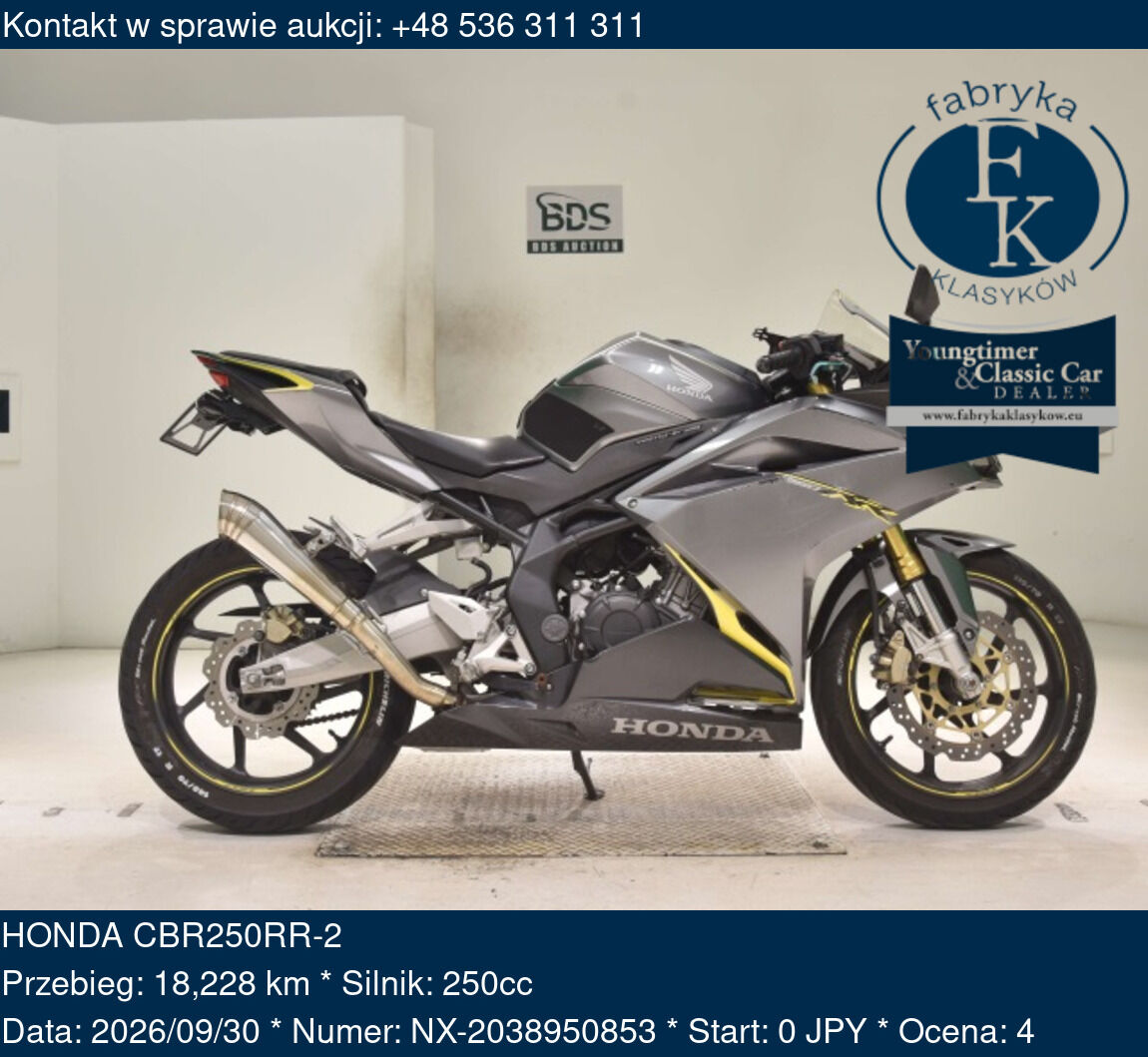 HONDA CBR250RR-2  - zdjęcie 2