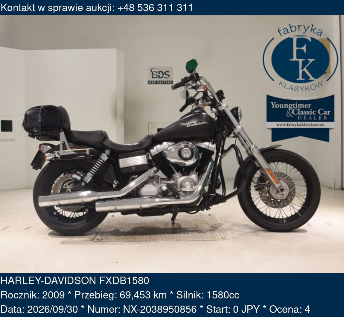 HARLEY-DAVIDSON FXDB1580 2009 - zdjęcie 2