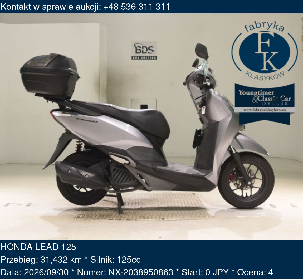HONDA LEAD 125 - zdjęcie 2