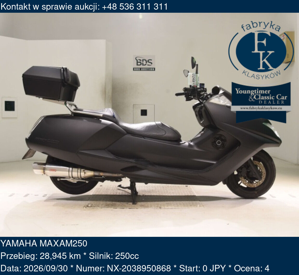 YAMAHA MAXAM250 - zdjęcie 2