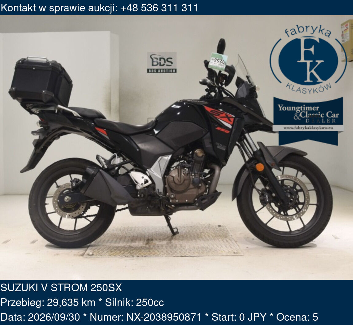 SUZUKI V STROM 250SX  - zdjęcie 2