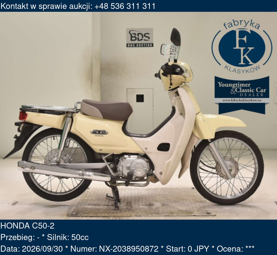HONDA C50-2  - zdjęcie 2
