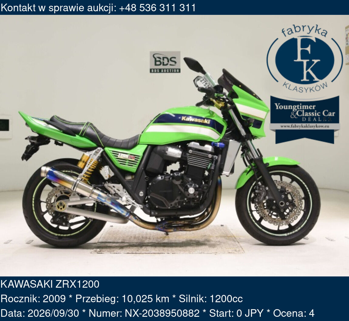 KAWASAKI ZRX1200 2009 - zdjęcie 2
