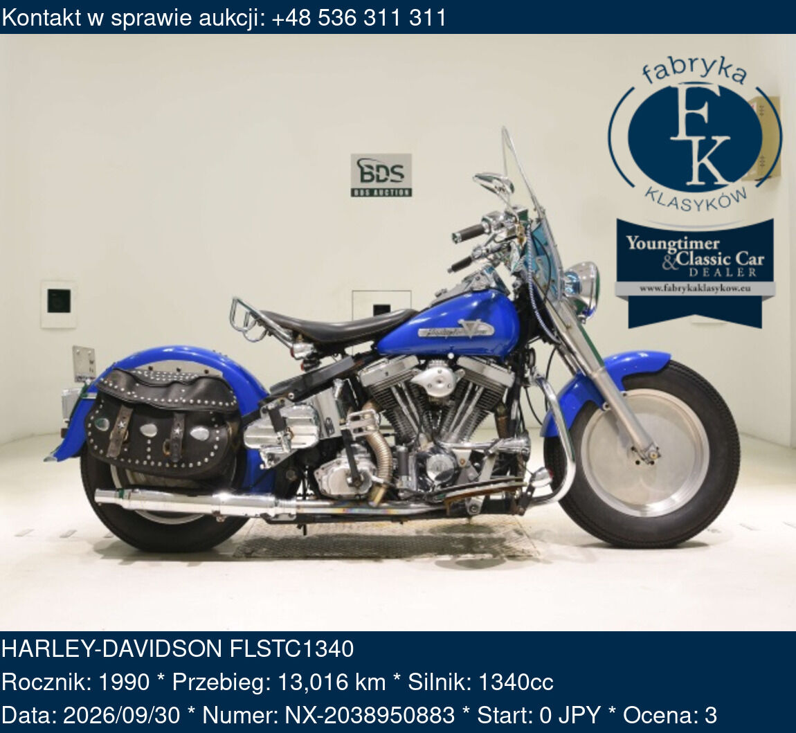 HARLEY-DAVIDSON FLSTC1340 1990 - zdjęcie 2