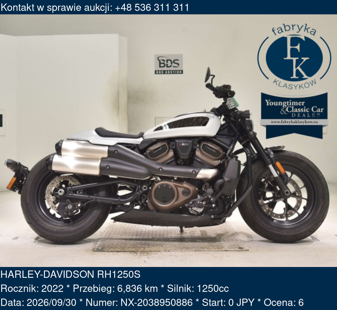 HARLEY-DAVIDSON RH1250S 2022 - zdjęcie 2