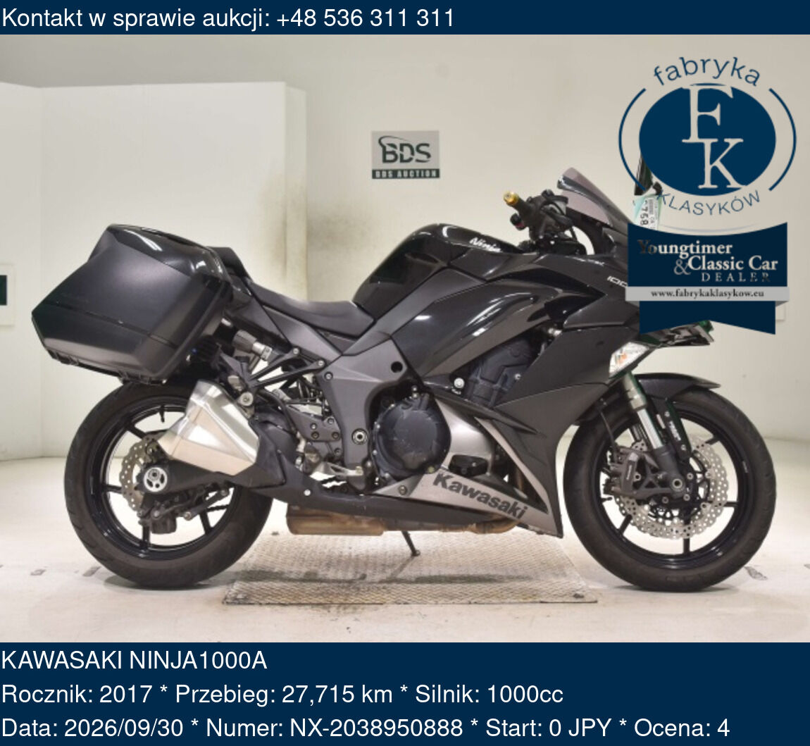 KAWASAKI NINJA1000A 2017 - zdjęcie 2