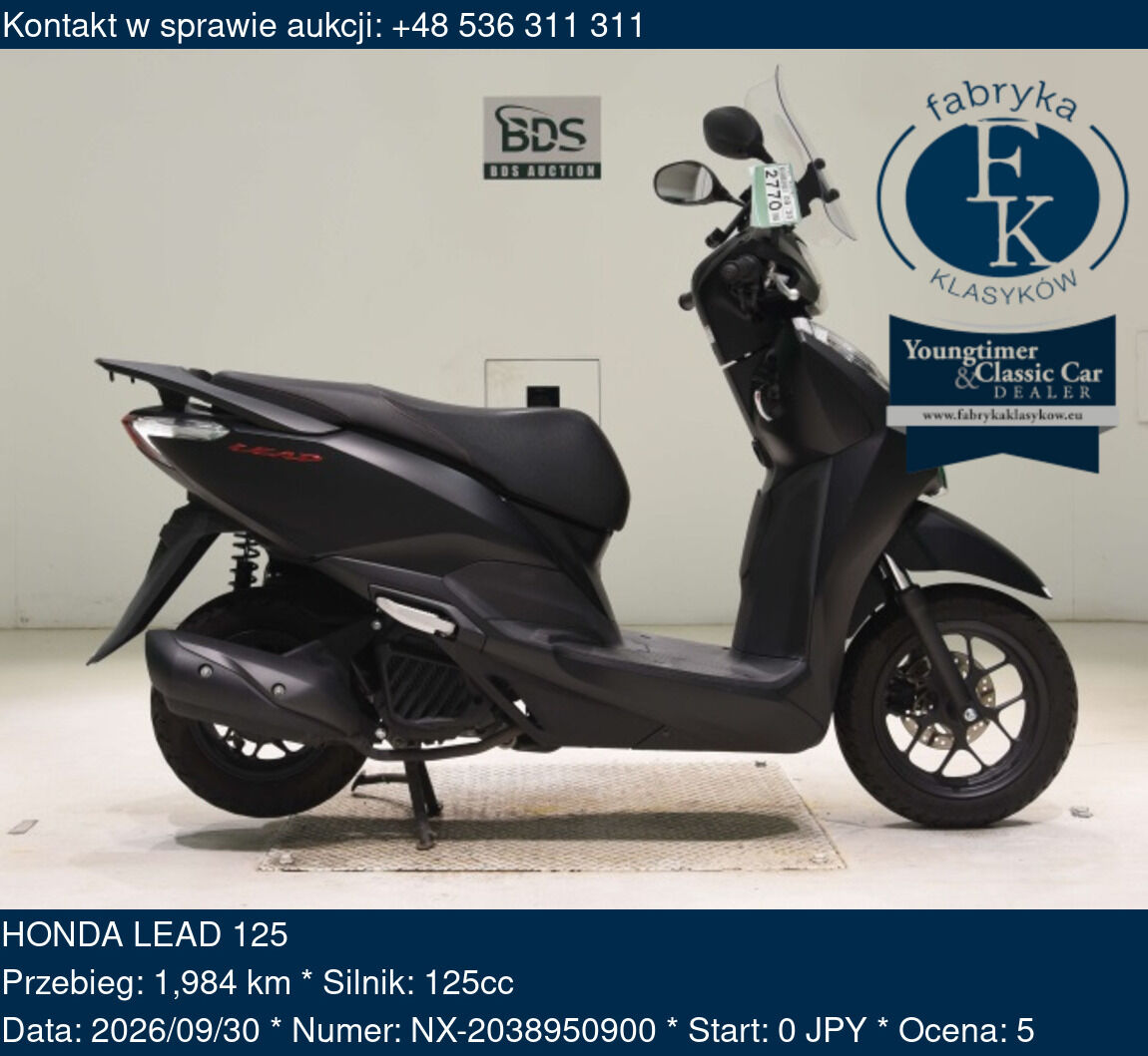 HONDA LEAD 125  - zdjęcie 2