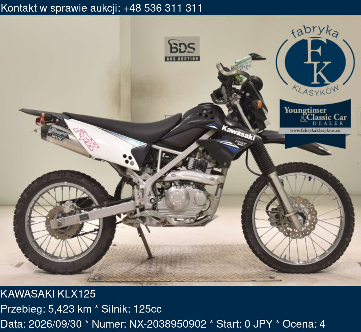 KAWASAKI KLX125  - zdjęcie 2