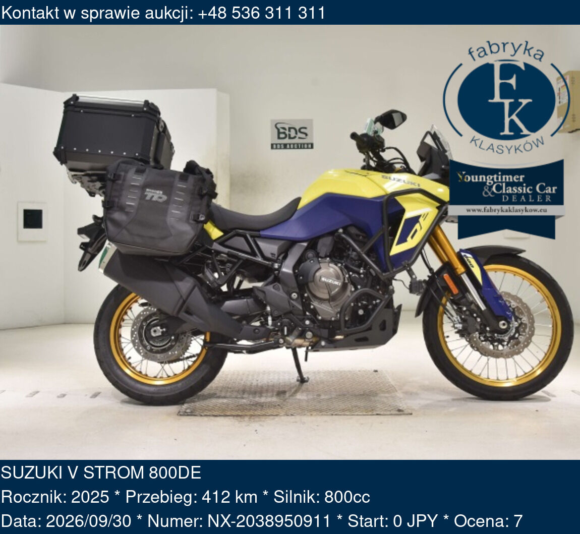 SUZUKI V STROM 800DE 2025 - zdjęcie 2