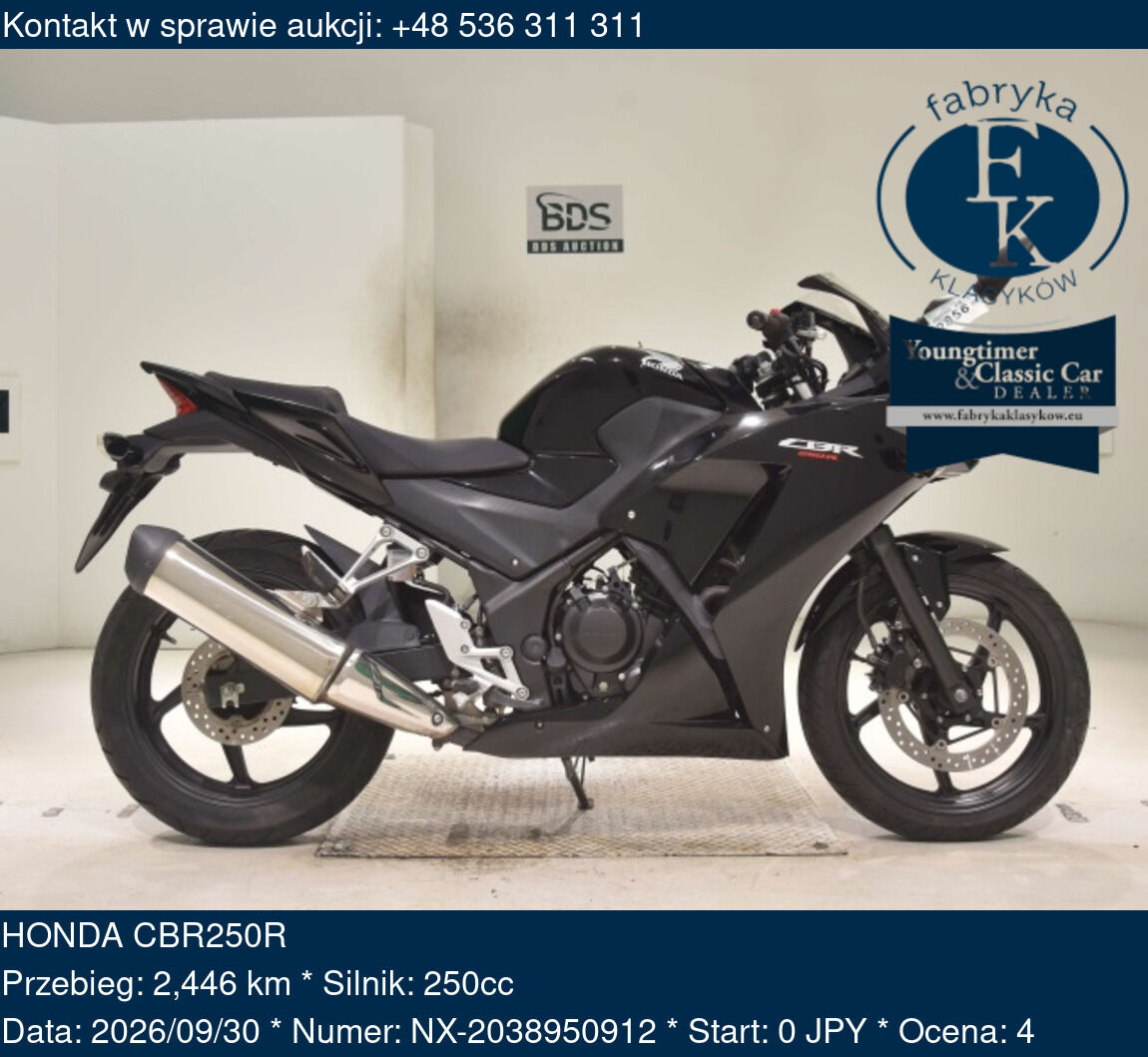HONDA CBR250R  - zdjęcie 2