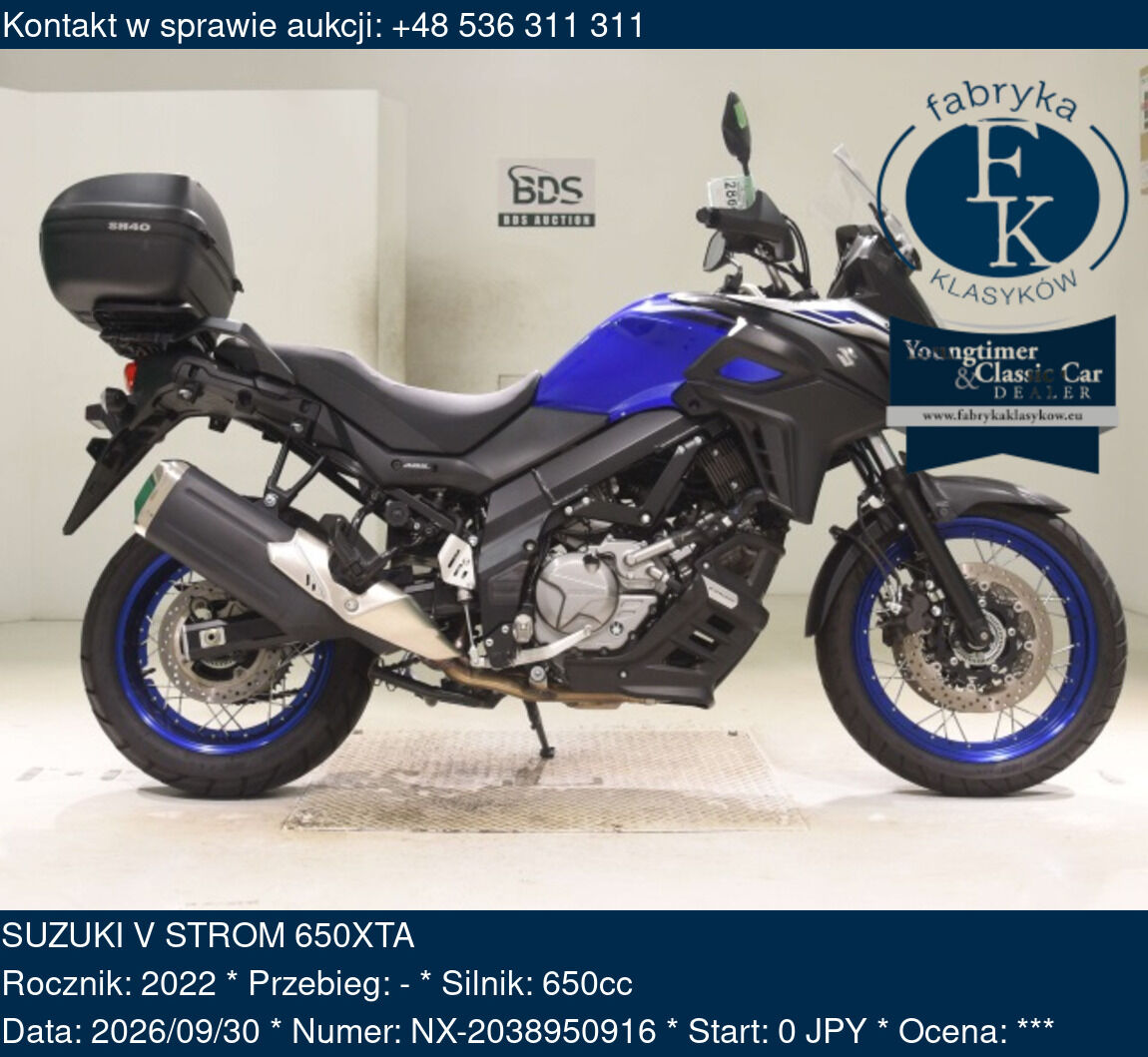SUZUKI V STROM 650XTA 2022 - zdjęcie 2
