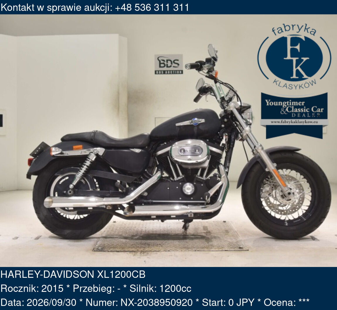 HARLEY-DAVIDSON XL1200CB 2015 - zdjęcie 2