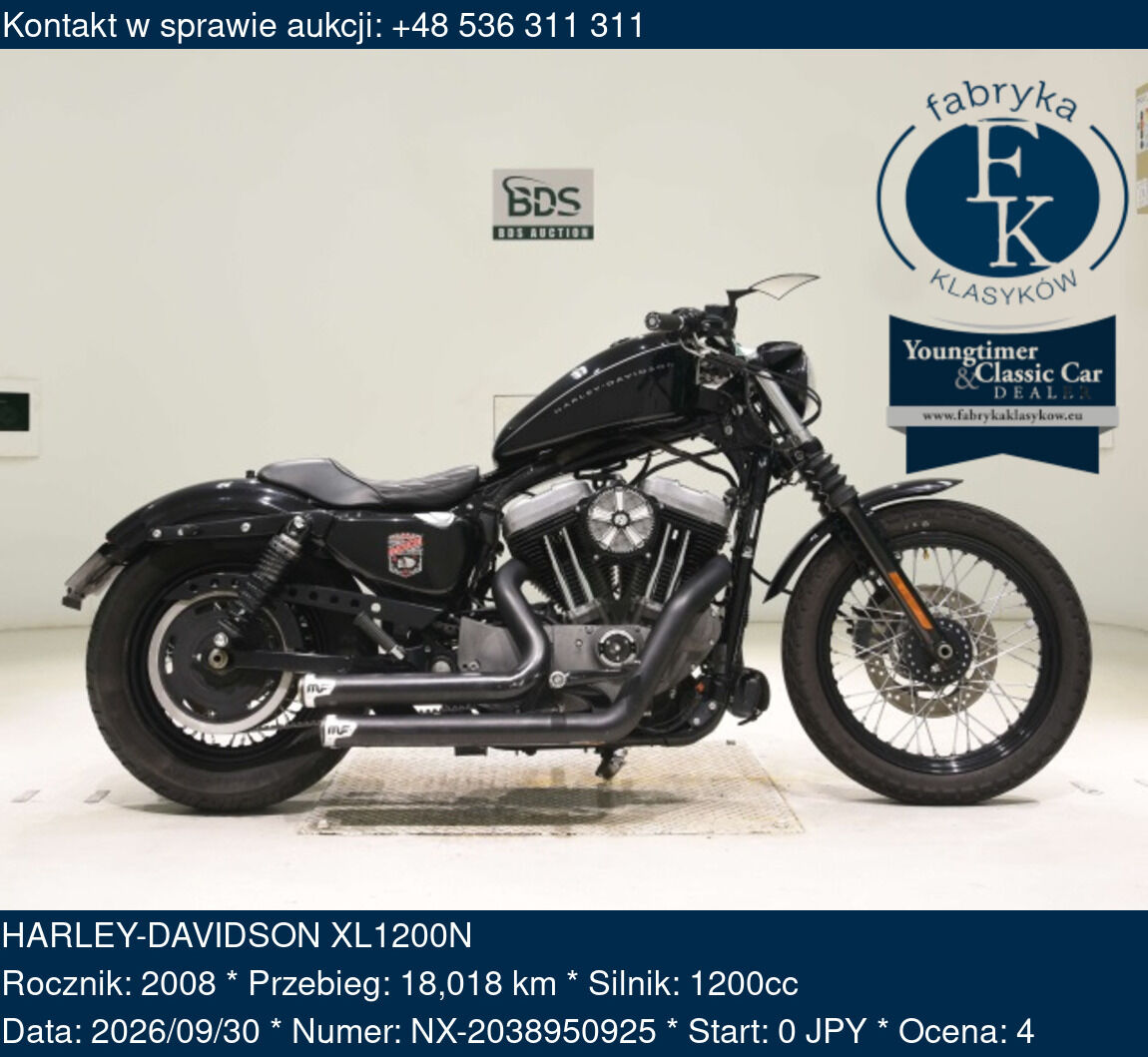 HARLEY-DAVIDSON XL1200N 2008 - zdjęcie 2