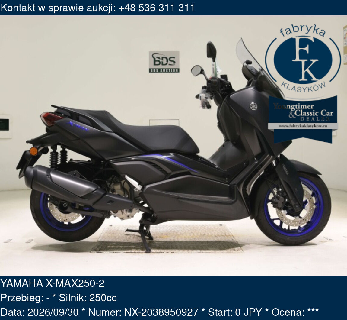 YAMAHA X-MAX250-2  - zdjęcie 2