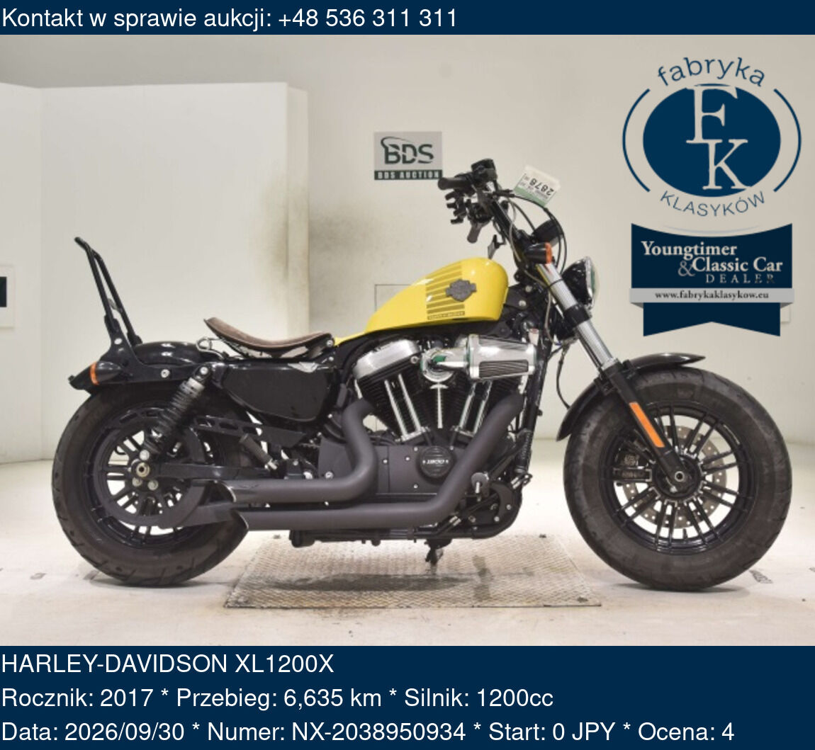 HARLEY-DAVIDSON XL1200X 2017 - zdjęcie 2