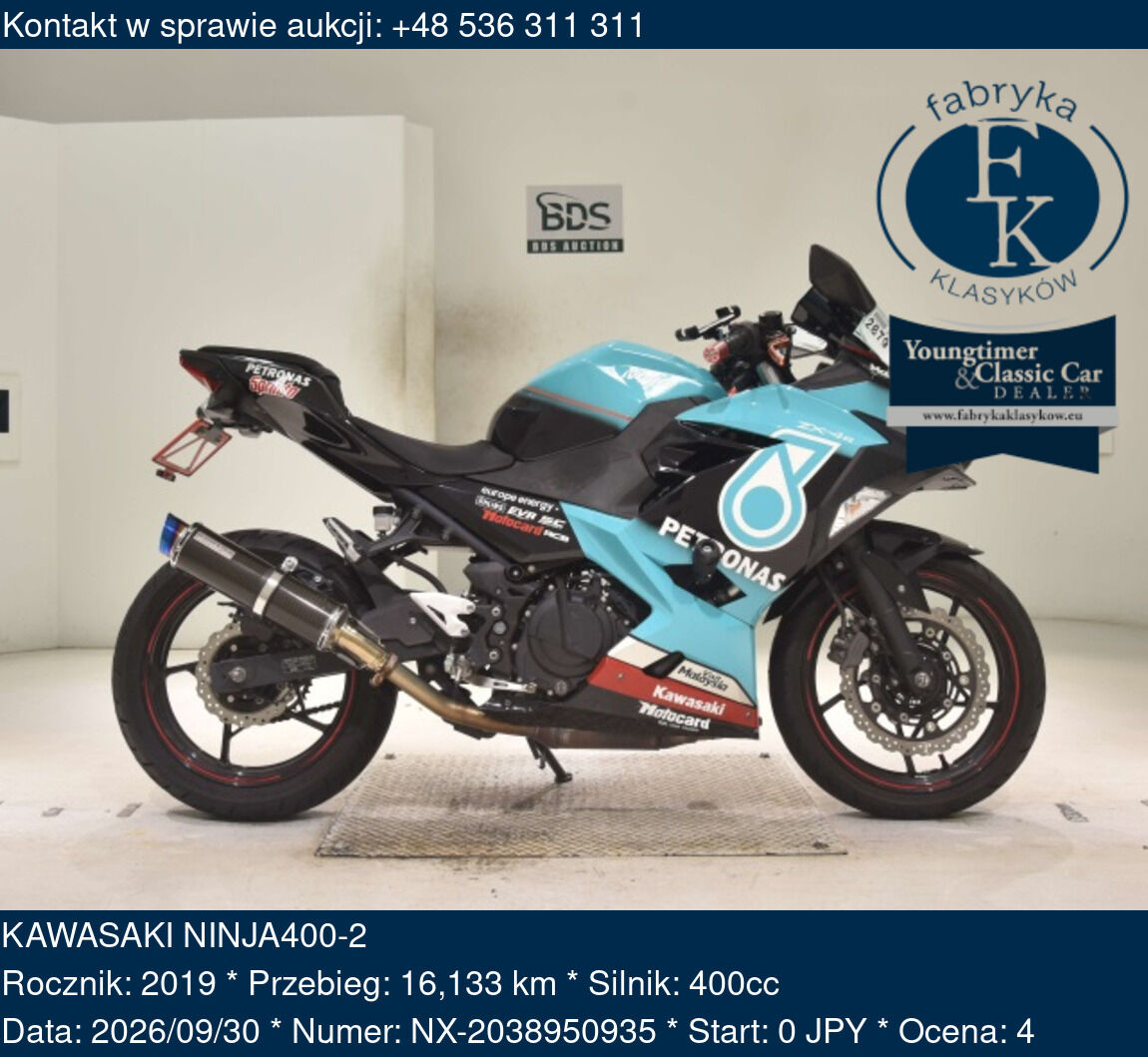KAWASAKI NINJA400-2 2019 - zdjęcie 2