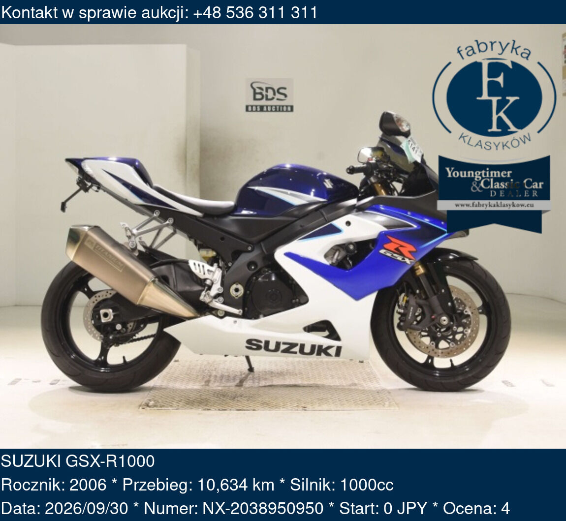 SUZUKI GSX-R1000 2006 - zdjęcie 2