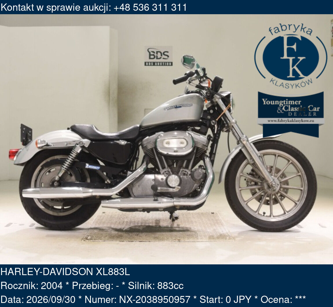 HARLEY-DAVIDSON XL883L 2004 - zdjęcie 2